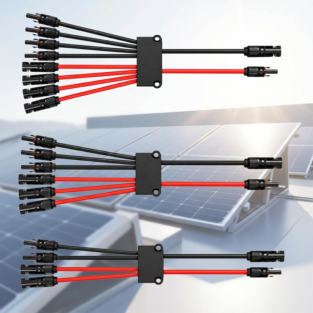 Solar Combiner Box - 2 to 4/6/8 Y Branch P