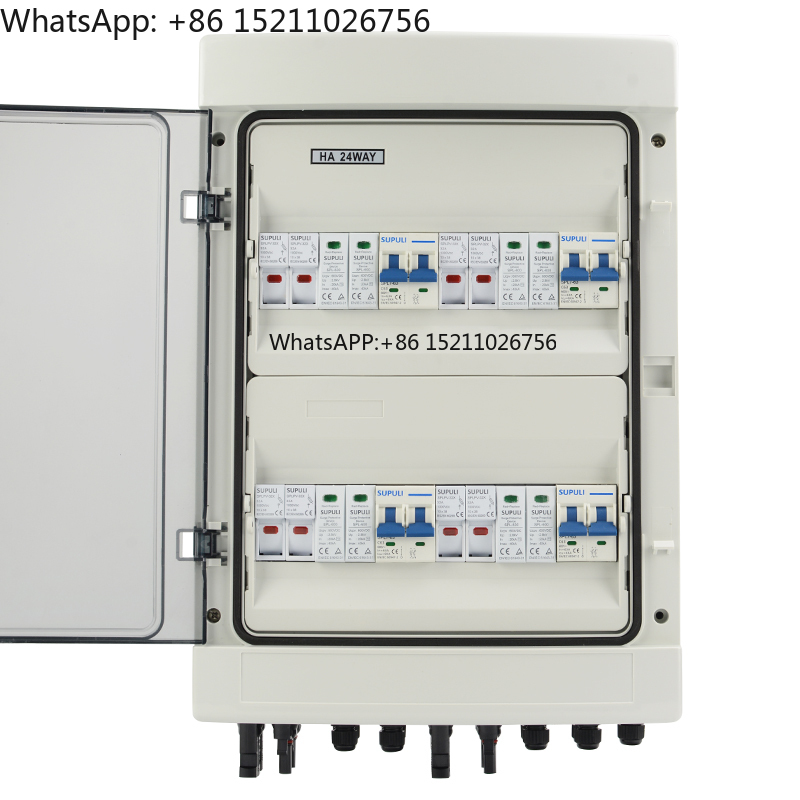 Solar Combiner Box - 4 String 600V 4 in 4