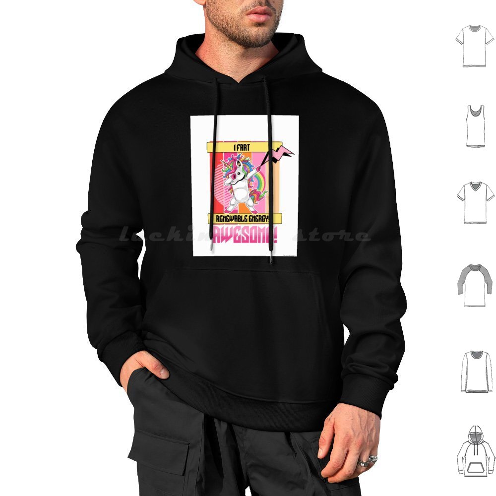 Renewable Energy Us - Unicorn Farts Save The Planet!! Hoodies