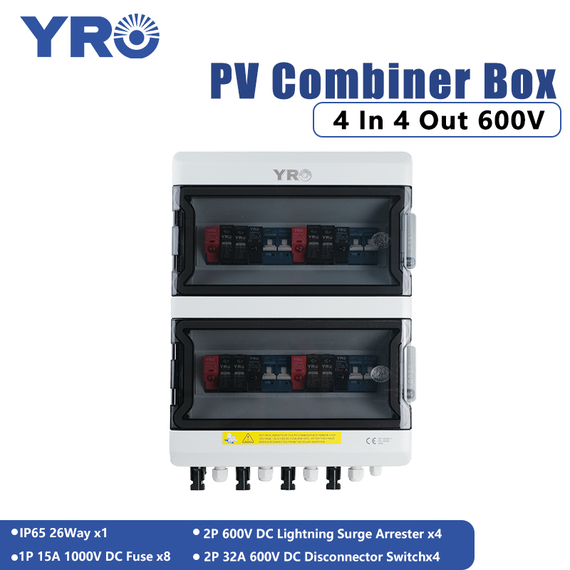PV Combiner Box 4 input 4 outp - Solar Combiner Box review and price