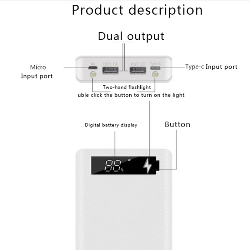 5x18650 Powerbank Portable Pov - Solar Combiner Box review and price
