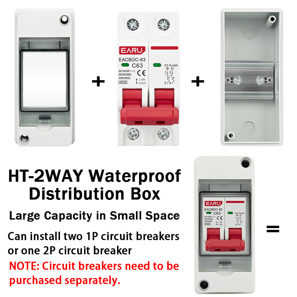 HT-2 IP65 Waterproof Distribut - Solar Combiner Box review and price
